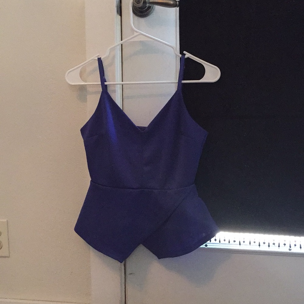 Guess peplum top